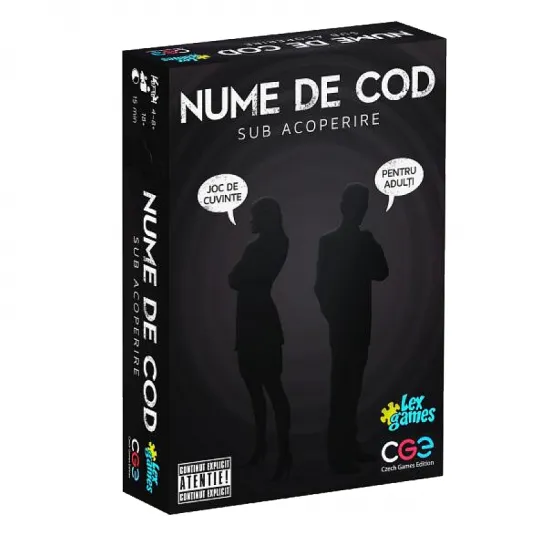 Lex Games 80046 Joc de masa Nume de Cod: Sub Acoperire (ro)