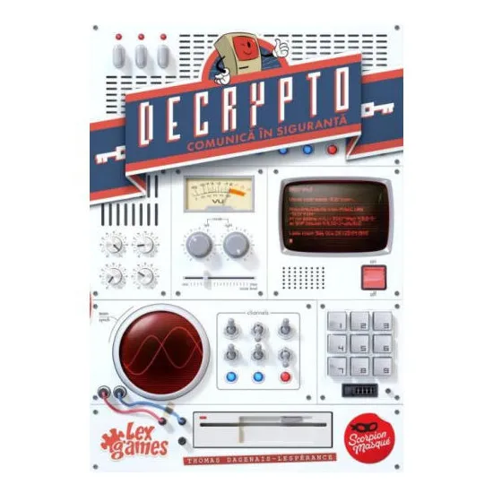 Lex Games 80065 Joc de masa Decrypto (ro)