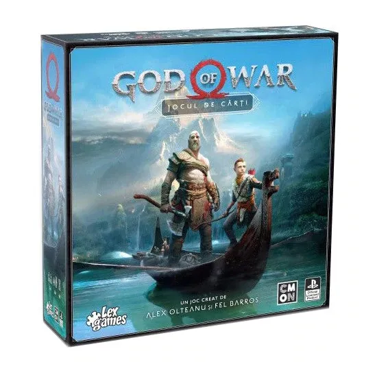 Lex Games 80076 Joc de masa God of War Jocul: de Carti (ro)