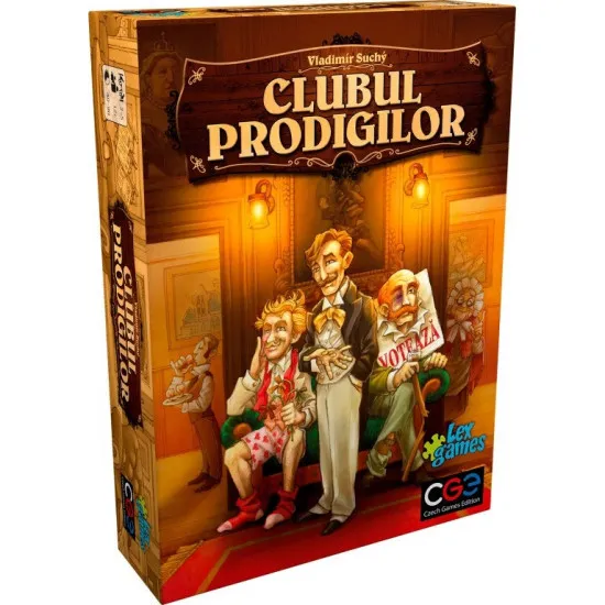 Lex Games 80054 Joc de masa Clubul Prodigilor (ro)
