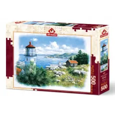 Art Puzzle 5076 Puzzle Seafront Lighthouse, 500 el.