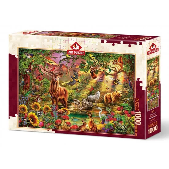 Art Puzzle 5176 Ð?азл Ð?олÑ?ебнÑ?й леÑ, 1000 Ñл.