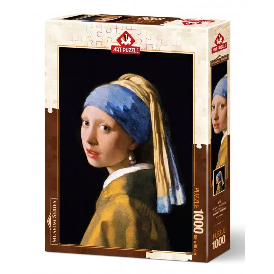 Art Puzzle 5242 Ð?азл Ð?евÑ?Ñ?ка Ñ Ð¶ÐµÐ¼Ñ?Ñ?жной ÑеÑ?ежкой, 1000 Ñл.