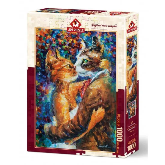 Art Puzzle 4226 Пазл Танец влюблённых котов, 1000 эл.