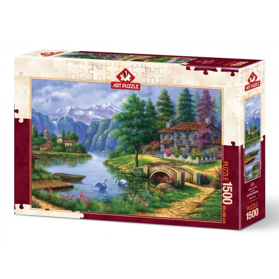 Art Puzzle 5371 Puzzle Lake Village, 1500 el.