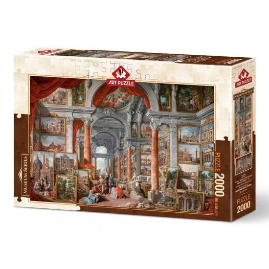 Art Puzzle 5479 Puzzle Modern Roman View Picture Gallery, 2000 el.