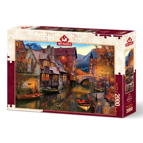 Art Puzzle 5476 Пазл Канал домов, 2000 эл.
