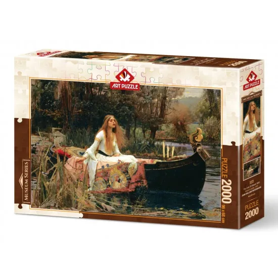 Art Puzzle 5478 Пазл Леди Шалотт, 1888 г., 2000 эл.