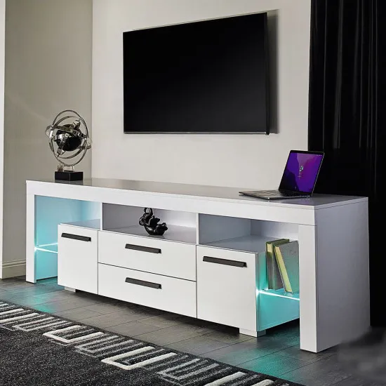 Тумба под ТВ Ambianta City (160 см), Белый