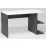 Masa de birou Smartex Comp, 100x65 cm, Alb/Negru