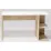 Стол письменный Smartex Comp, 130x65 см, Белый/Дуб Тёмный