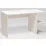 Masa de birou Smartex Comp, 140x65 cm, Alb/Stejar Deschis