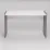 Masa de birou Smartex Tab, 140x65 cm, Alb/Grafit