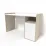 Masa de birou Smartex Tab Classic, 100x60 cm, Alb/Stejar Deschis