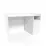 Masa de birou Smartex Tab Classic, 120x60 cm, Alb