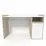 Masa de birou Smartex Tab Classic, 120x60 cm, Alb/Stejar Deschis