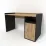 Masa de birou Smartex Tab Classic, 120x60 cm, Negru/Stejar Închis
