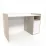 Masa de birou Smartex Tab Classic, 130x60 cm, Alb/Stejar Deschis