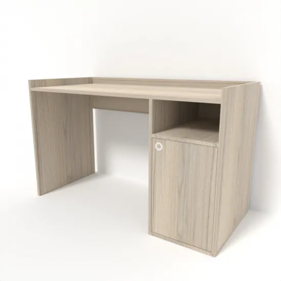 Masa de birou Smartex Tab Classic, 130x60 cm, Stejar Deschis