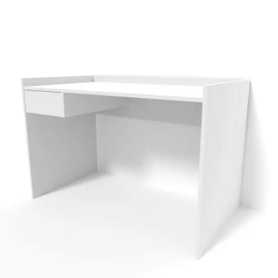 Masa de birou Smartex M3, 110x60 cm, Alb