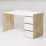Стол письменный Smartex Home, 120x60 см, Белый/Дуб Светлый