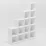 Raft Smartex Box Set 415, 166x31x200.8 cm Alb
