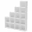 Raft Smartex Box Set 415, 166x31x200.8 cm Alb