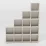Raft Smartex Box Set 415, 166x31x200.8 cm Stejar Deschis