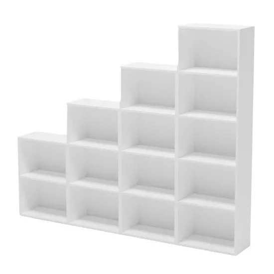 Стеллаж Smartex Box Set 600 (240 см), Белый