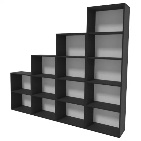 Стеллаж Smartex Box Set 600 (240 см), Чёрный