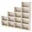 Стеллаж Smartex Box Set 600, 240x31x200.8 см, Дуб Светлый