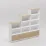 Стеллаж Smartex Set, 210x35x187.3 см, Белый/Дуб Тёмный
