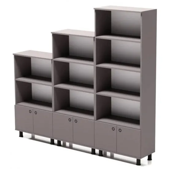 Стеллаж Smartex Set, 210x35x187.3 см, Графит