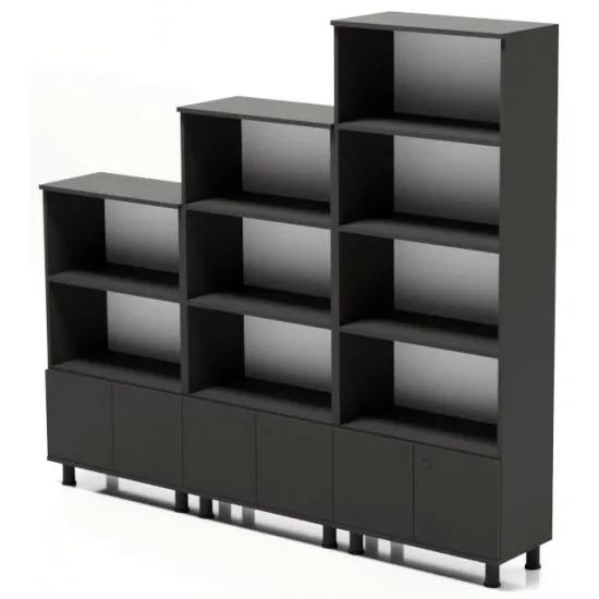 Стеллаж Smartex Set (210 см), Чёрный