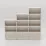 Raft Smartex Set, 210x35x187.3 cm Stejar Deschis