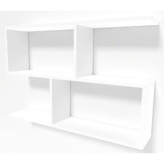 Raft de perete Smartex RD2 (1000 mm), Alb