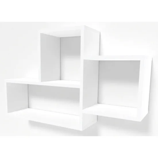 Raft de perete Smartex RD3 (900 mm), Alb