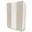 Dulap Smartex N3 (120 cm), Alb/Stejar Deschis