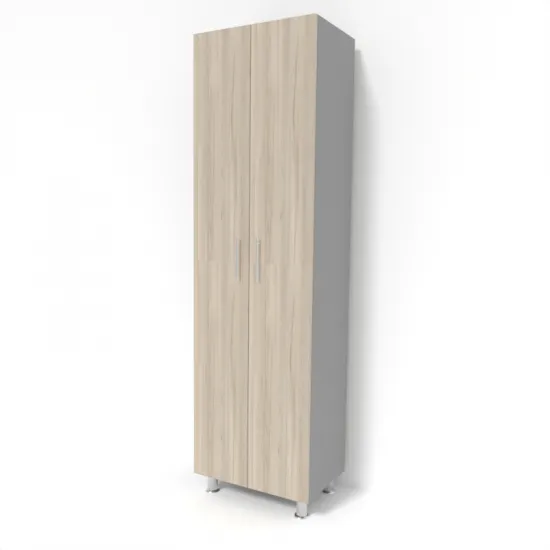 Шкаф Smartex N4 (60 см), Графит/Дуб Светлый