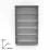 Dulap Smartex N4, 120x40x208 cm, Grafit