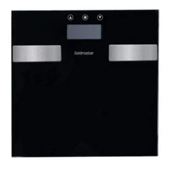 Cântar de podea Goldmaster GM 7192, Black