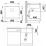 Chiuvetă de bucătărie Blanco Rotan 500-U,530x460 mm, Alb (527146)
