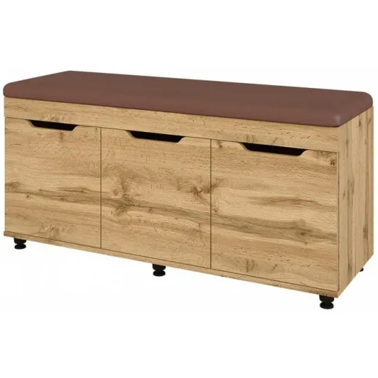 Tumbă pentru încălțăminte Pehotin B-6, Stejar Taho/Maro