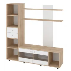 Living Pehotin Malta (160 cm), Sonoma /White Living Pehotin Malta (160 cm), Sonoma /White