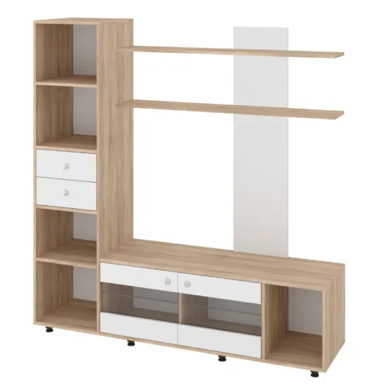 Living Pehotin Malta (160 cm), Sonoma /White