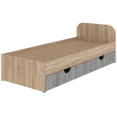 Pat pentru copii Pehotin Sonia-1, fără sertare 190х80 cm, Sonoma Pat pentru copii Pehotin Sonia-1, fără sertare 190х80 cm, Sonoma