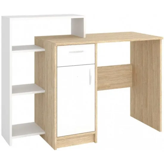 Стол письменный Pehotin Кредо, Дуб сонома / Белый