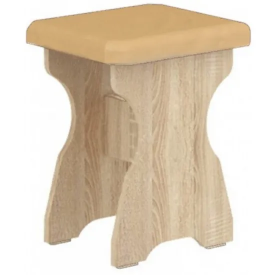 Стул Pehotin Табурет-1 Дуб сонома/кофе