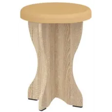 Scaun Pehotin Табурет-2 Stejar Sonoma/Cafea Scaun Pehotin Табурет-2 Stejar Sonoma/Cafea
