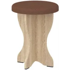 Scaun Pehotin Табурет-2 Stejar Sonoma/Maro Scaun Pehotin Табурет-2 Stejar Sonoma/Maro